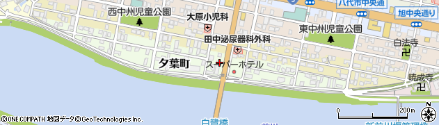 熊本県八代市夕葉町5周辺の地図