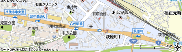 有限会社橋口商店周辺の地図