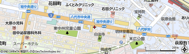 熊本県八代市旭中央通6周辺の地図