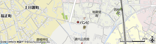 熊本県八代市中片町78周辺の地図