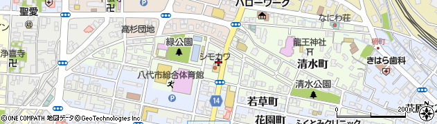 有田商会周辺の地図