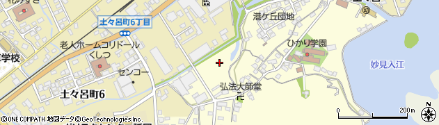 宮崎県延岡市櫛津町周辺の地図