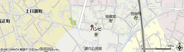 熊本県八代市中片町82周辺の地図