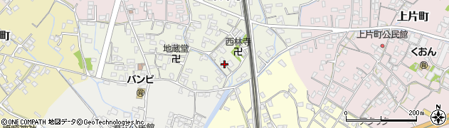 熊本県八代市中片町220周辺の地図