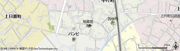 熊本県八代市中片町148周辺の地図