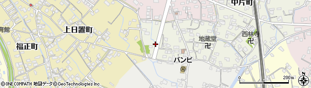 熊本県八代市中片町7周辺の地図