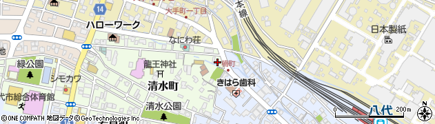 熊本県八代市清水町2-5周辺の地図