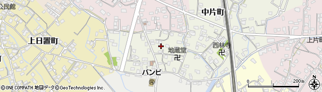 熊本県八代市中片町101周辺の地図