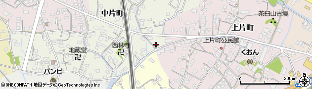 熊本県八代市中片町261周辺の地図