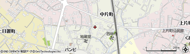 熊本県八代市中片町352周辺の地図