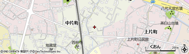 熊本県八代市中片町452周辺の地図