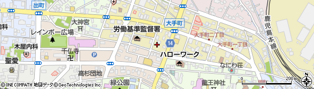 社団法人熊本県労働基準協会　八代支部周辺の地図