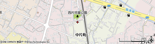 熊本県八代市中片町375周辺の地図