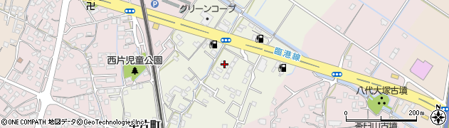 熊本県八代市中片町543周辺の地図