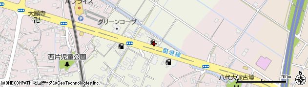 熊本県八代市中片町572周辺の地図