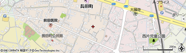 熊本県八代市長田町2842周辺の地図