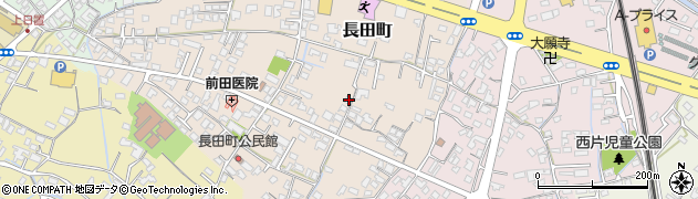 熊本県八代市長田町2899周辺の地図