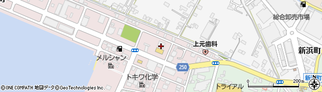 ブリヂストンタイヤジャパン株式会社西日本支社熊本カンパニー八代営業所周辺の地図