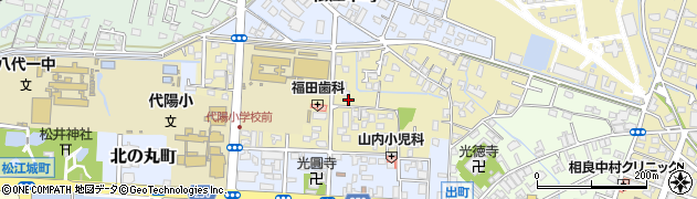 熊本県八代市鷹辻町周辺の地図