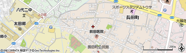 熊本県八代市長田町3061周辺の地図