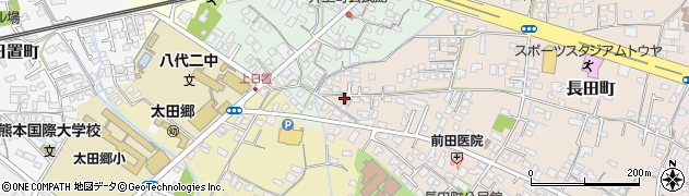 熊本県八代市長田町3013周辺の地図