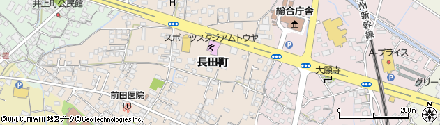 熊本県八代市長田町3258周辺の地図