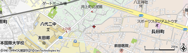 熊本県八代市長田町3023周辺の地図