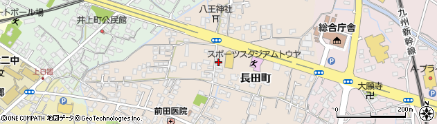 熊本県八代市長田町3100周辺の地図