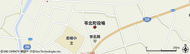熊本県天草郡苓北町周辺の地図