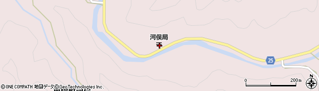 熊本県八代市東陽町河俣8032周辺の地図