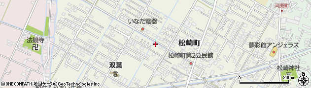 熊本県八代市松崎町周辺の地図