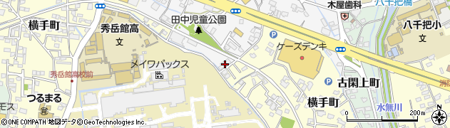 熊本県八代市田中町565周辺の地図