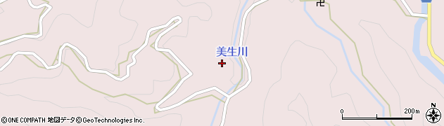 熊本県八代市東陽町河俣448周辺の地図