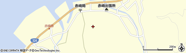 熊本県天草市有明町赤崎周辺の地図
