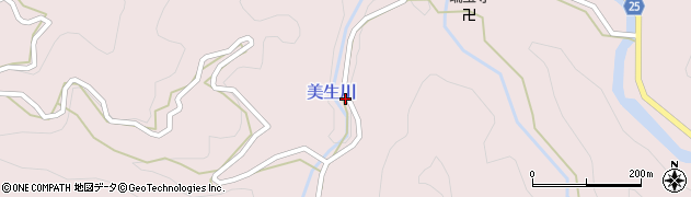 熊本県八代市東陽町河俣2307周辺の地図