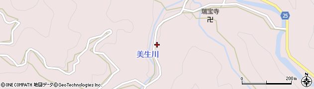 熊本県八代市東陽町河俣2310周辺の地図
