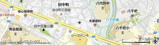 熊本県八代市田中町431周辺の地図