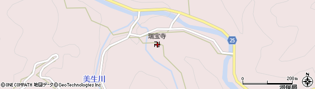 熊本県八代市東陽町河俣2519周辺の地図