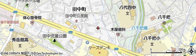 熊本県八代市田中町429周辺の地図