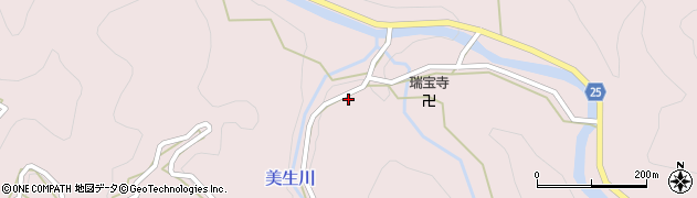 熊本県八代市東陽町河俣2358周辺の地図