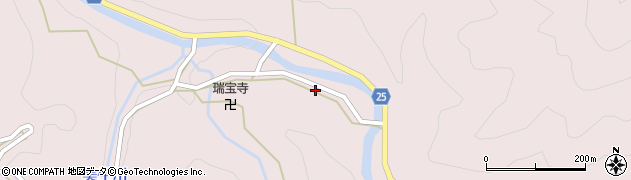 熊本県八代市東陽町河俣2603周辺の地図