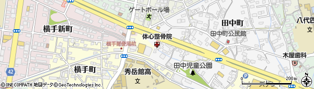熊本県八代市田中町491周辺の地図
