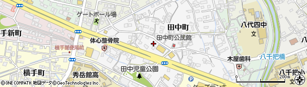 熊本県八代市田中町475周辺の地図