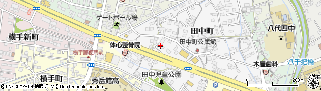 熊本県八代市田中町482周辺の地図
