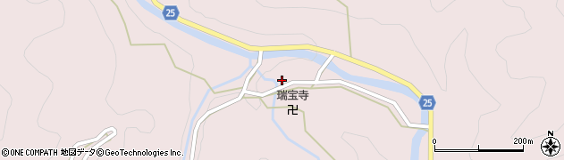熊本県八代市東陽町河俣2526周辺の地図