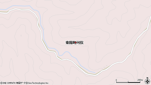 〒869-4303 熊本県八代市東陽町河俣の地図
