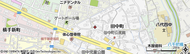 熊本県八代市田中町384周辺の地図