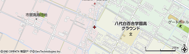熊本県八代市高島町4592周辺の地図