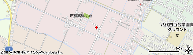 熊本県八代市高島町4555周辺の地図