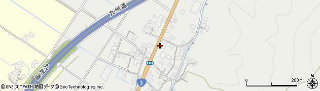 熊本県八代市川田町東周辺の地図